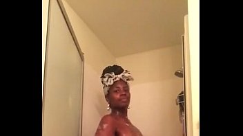 My Shower Shorty with a nice boobs